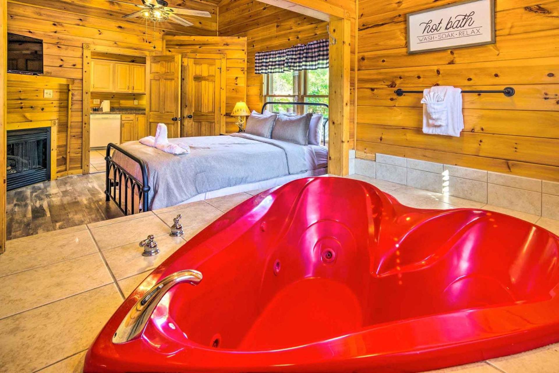 Hébergement de vacances Dog Friendly, Romantic Mtn Getaway Hot Tub Pool
